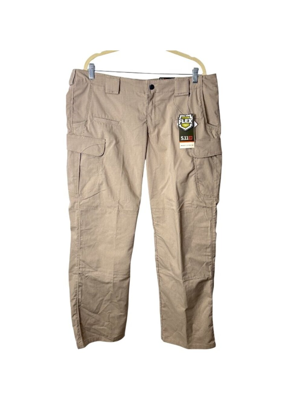 5.11 Tactical Womens Size 18 Stryke Pants Khaki Regular Flex-Tac NEW